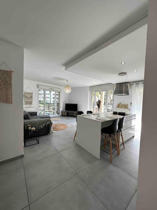 Charmant T3 Moderne Climatise Villeurbanne Exterior photo